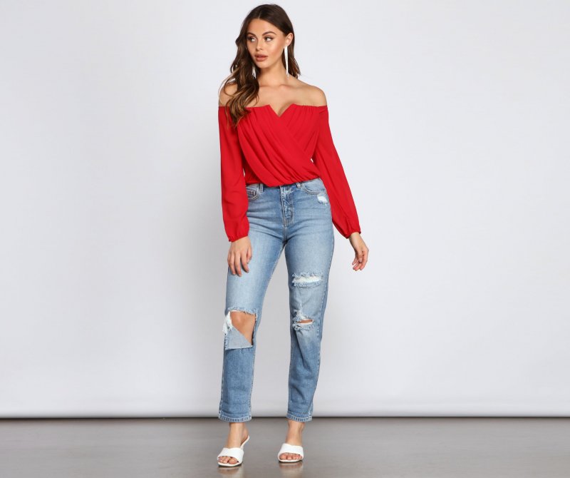 TableClothsUs Sophisticated In Chiffon Strapless Top