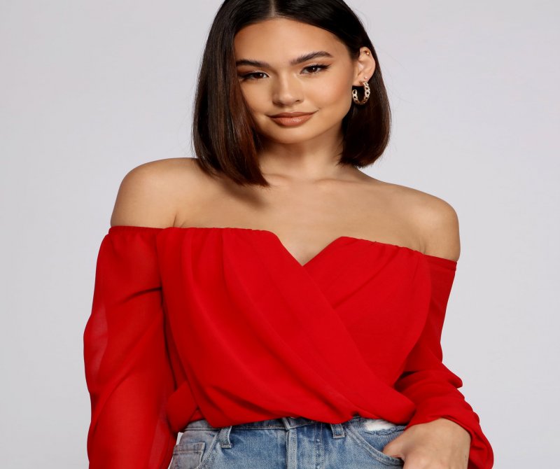 TableClothsUs Sophisticated In Chiffon Strapless Top
